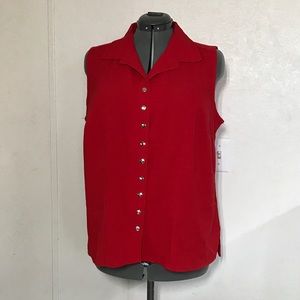 Women’s blouse 1X with snaps